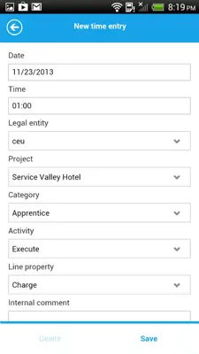 Dynamics AX android App screenshot 4